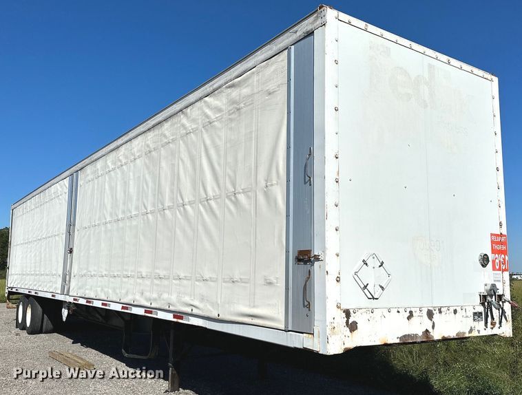 image for item NQ9321 2007 Nu Van NVSS-53102  side curtain trailer