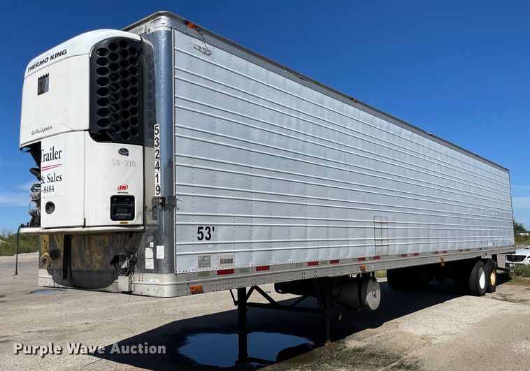 image for item NX9778 2007 Wabash  refrigerated van trailer