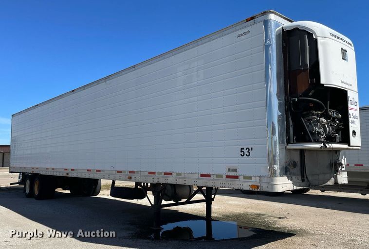 image for item NX9778 2007 Wabash  refrigerated van trailer