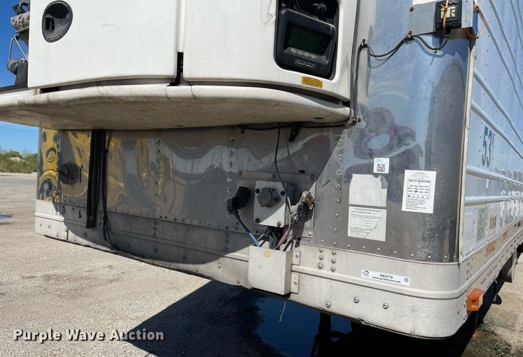 image for item NX9778 2007 Wabash  refrigerated van trailer