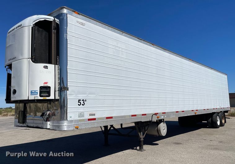 image for item NX9779 2007 Wabash  refrigerated van trailer