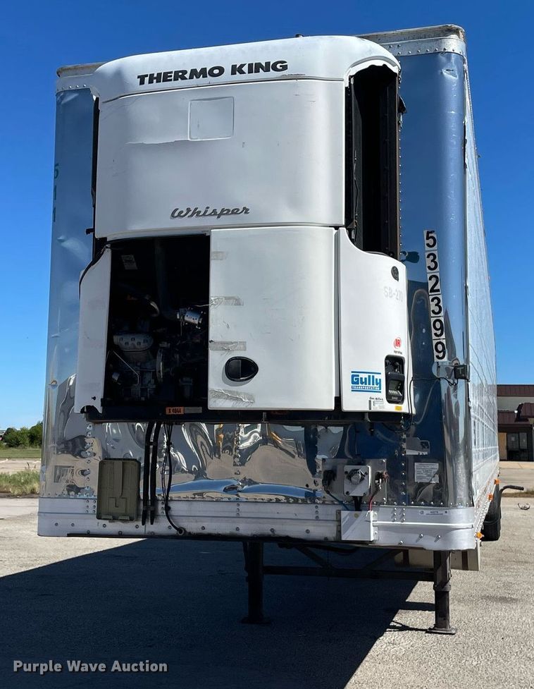 image for item NX9779 2007 Wabash  refrigerated van trailer