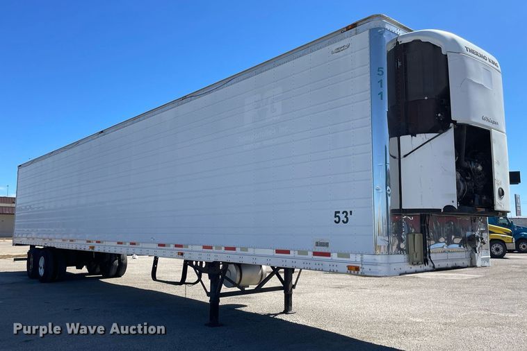 image for item NX9779 2007 Wabash  refrigerated van trailer