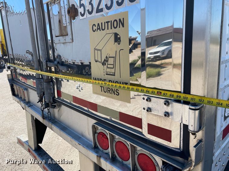 image for item NX9779 2007 Wabash  refrigerated van trailer