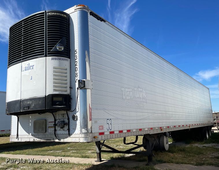 image for item NX9780 2006 Grate Dane 7811TZ 1A  refrigerated van trailer