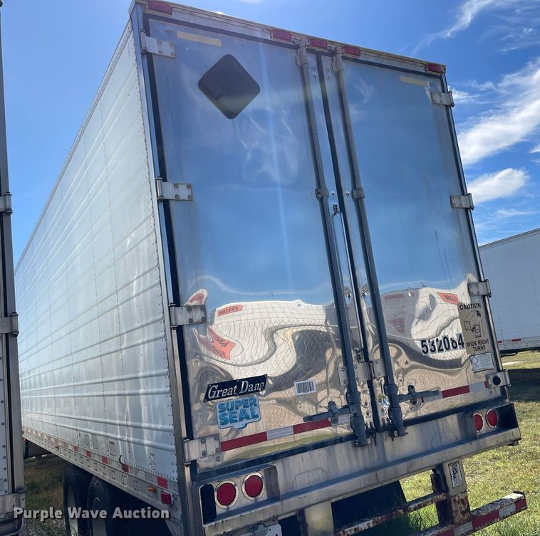 image for item NX9780 2006 Grate Dane 7811TZ 1A  refrigerated van trailer