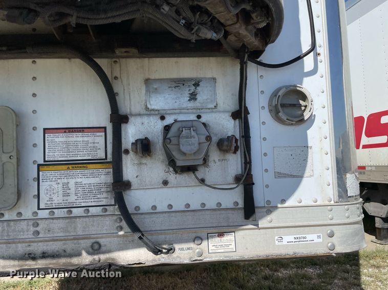 image for item NX9780 2006 Grate Dane 7811TZ 1A  refrigerated van trailer