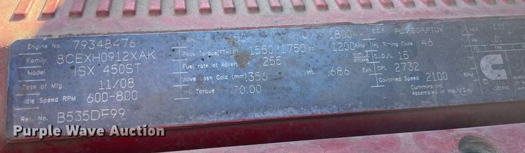 image for item NX9804 2010 Kenworth T2000  semi truck