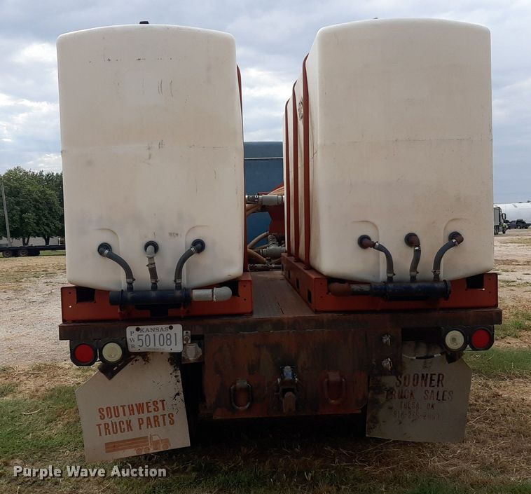 image for item OF9520 1993 Kenworth T600B  flatbed truck