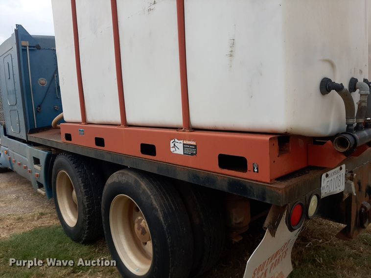 image for item OF9520 1993 Kenworth T600B  flatbed truck