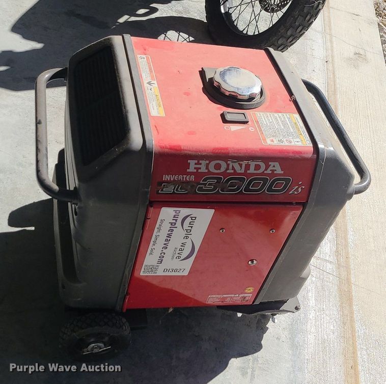 image for item DI3027 Honda EU3000is  generator