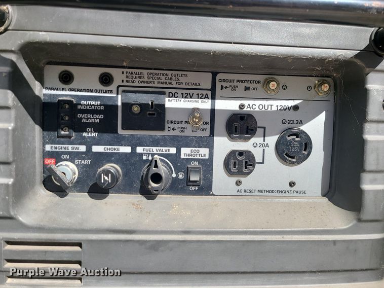 image for item DI3027 Honda EU3000is  generator