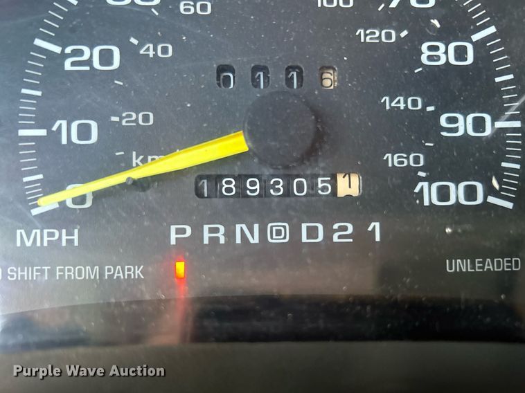 image for item DJ6349 1996 Chevrolet S10  pickup truck