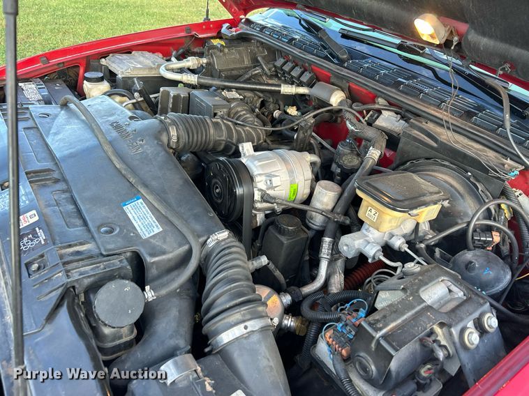 image for item DJ6349 1996 Chevrolet S10  pickup truck