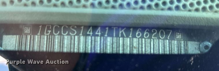 image for item DJ6349 1996 Chevrolet S10  pickup truck