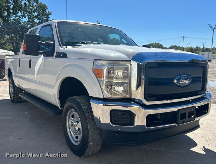 image for item DJ6352 2014 Ford F250 Super Duty  Crew Cab pickup truck
