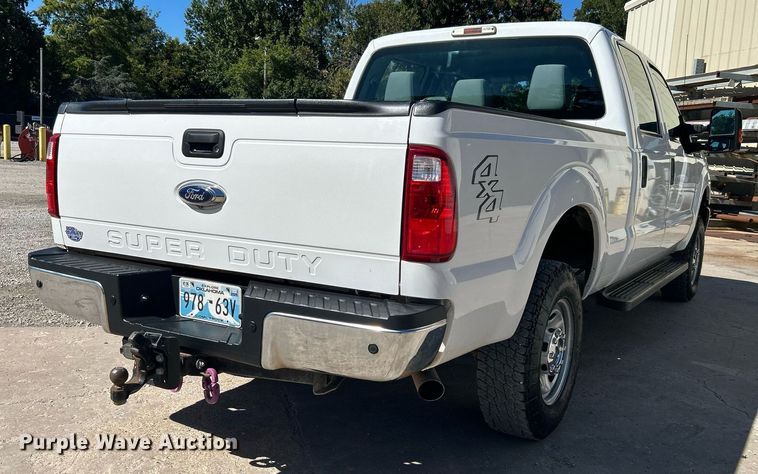 image for item DJ6352 2014 Ford F250 Super Duty  Crew Cab pickup truck