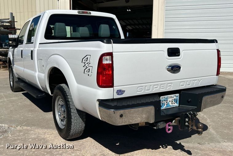 image for item DJ6352 2014 Ford F250 Super Duty  Crew Cab pickup truck