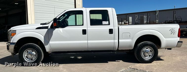 image for item DJ6352 2014 Ford F250 Super Duty  Crew Cab pickup truck