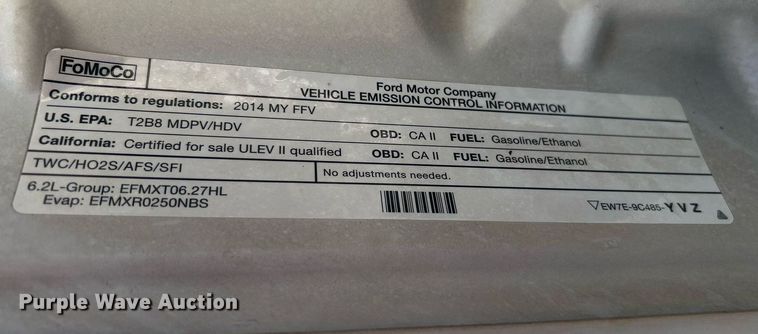 image for item DJ6352 2014 Ford F250 Super Duty  Crew Cab pickup truck