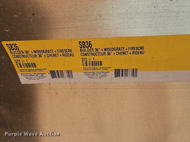 image for item DK1108 (5) fireplace inserts