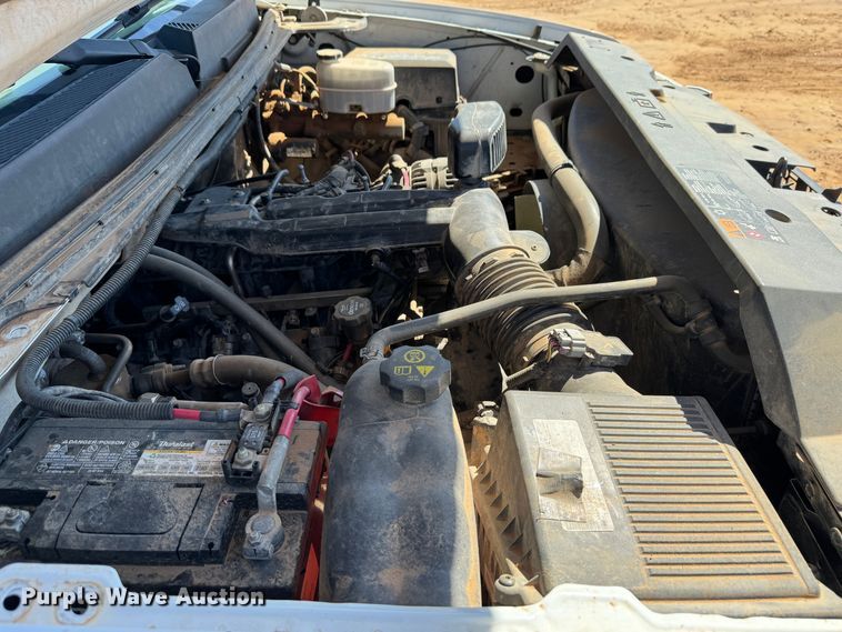 image for item DK2569 2012 GMC Sierra 2500HD  Crew Cab flatbed pickup truck