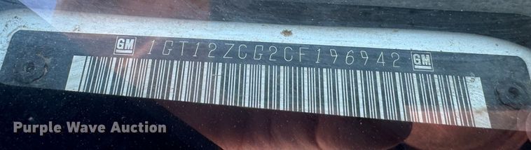 image for item DK2569 2012 GMC Sierra 2500HD  Crew Cab flatbed pickup truck