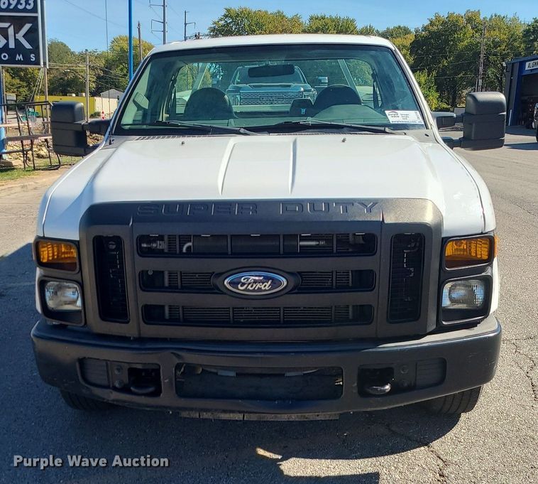 image for item DK4110 2008 Ford F250 Super Duty XL  utility bed pickup truck