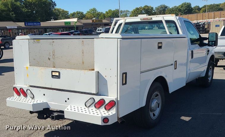 image for item DK4110 2008 Ford F250 Super Duty XL  utility bed pickup truck