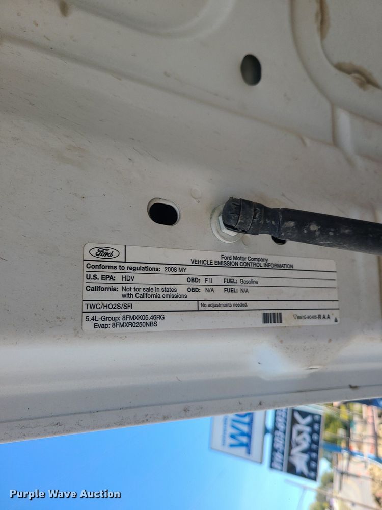 image for item DK4110 2008 Ford F250 Super Duty XL  utility bed pickup truck