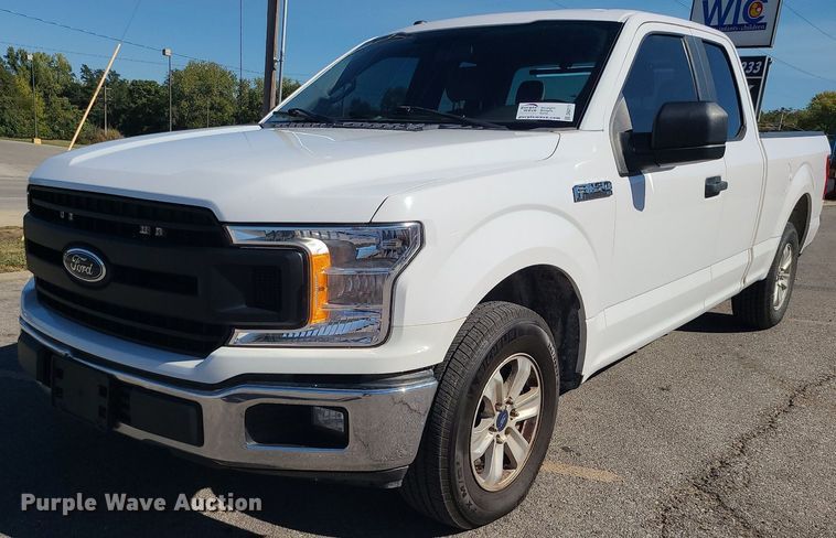 image for item DK4111 2018 Ford F150 XL  SuperCab pickup truck