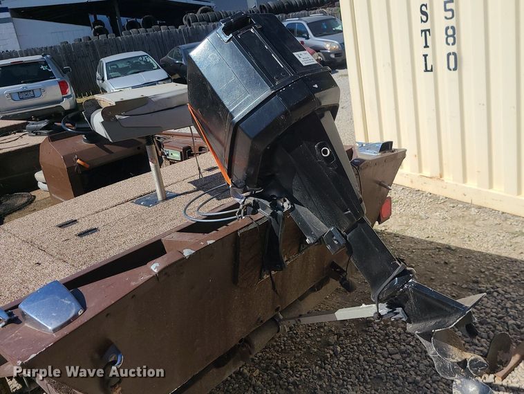 image for item DK4113 1981 Bass Tracker  boat