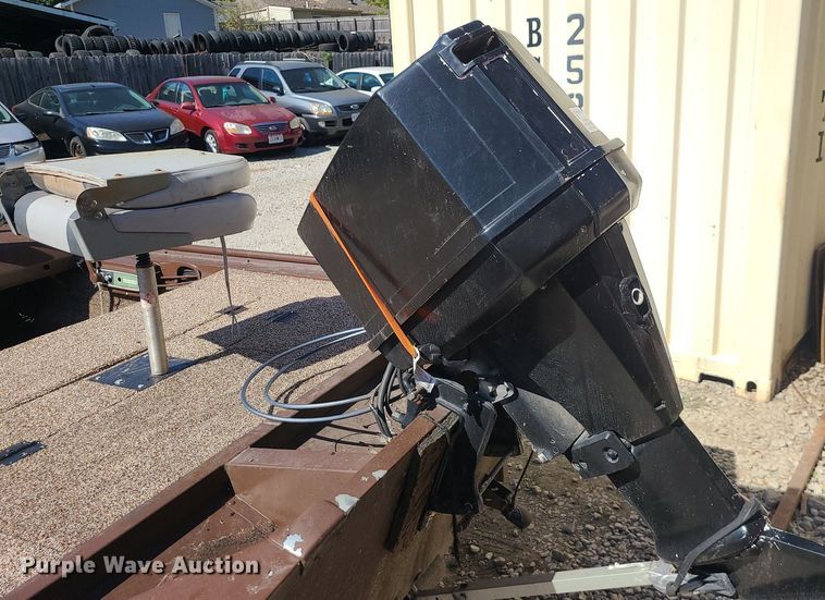 image for item DK4113 1981 Bass Tracker  boat