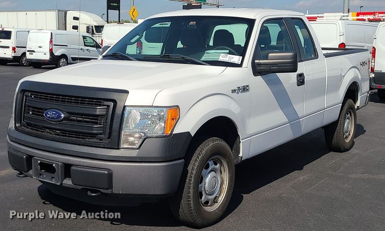 image for item DK4122 2014 Ford F150  SuperCab pickup truck