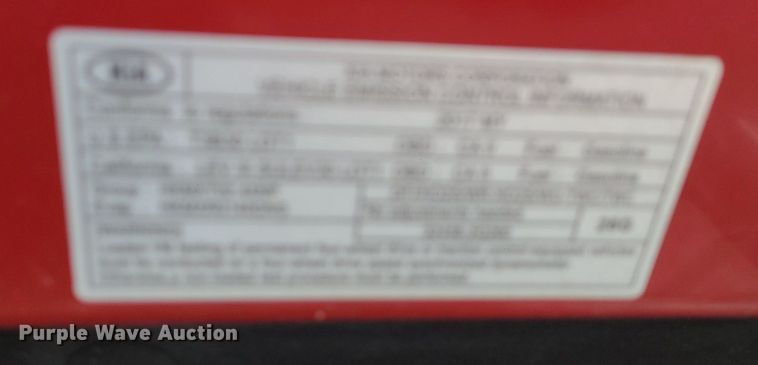 image for item DK4123 2017 Kia Sportage  SUV