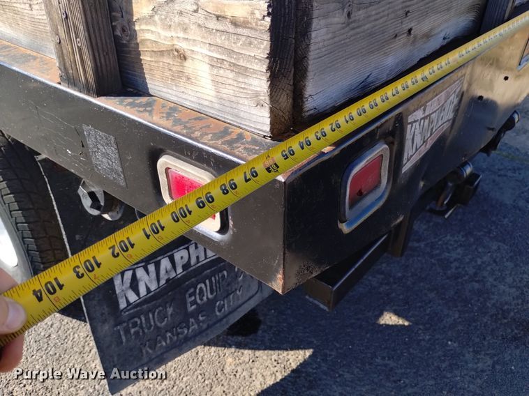 image for item DK8844 2000 Ford F350 Super Duty XL  flatbed pickup truck