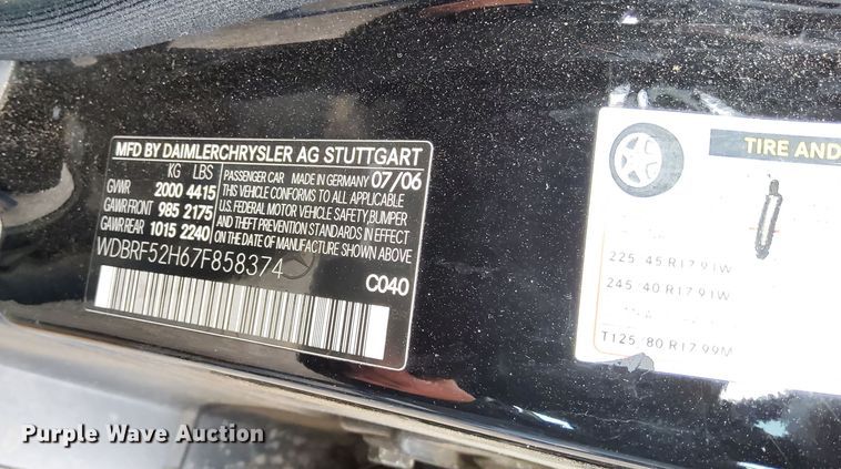 image for item DK8846 2007 Mercedes Benz C230