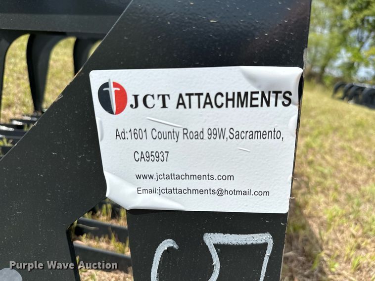 image for item DM6530 JCT  skid steer grapple bucket