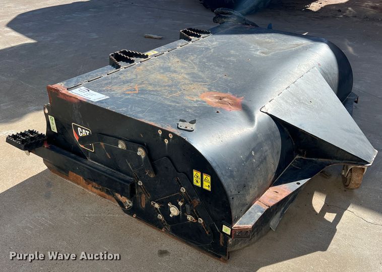 image for item DN3158 2014 Caterpillar BP118C  skid steer sweeper