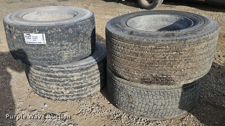image for item DN6999 (4) tires and wheels