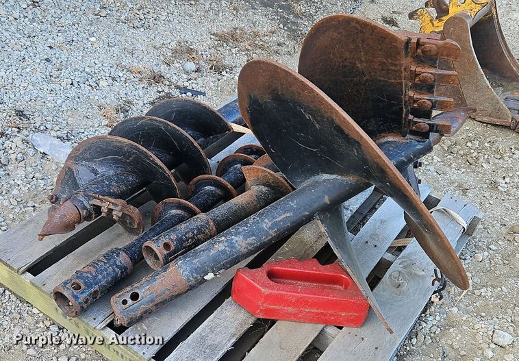 image for item DN7000 (4) 2 3/4" augers bits