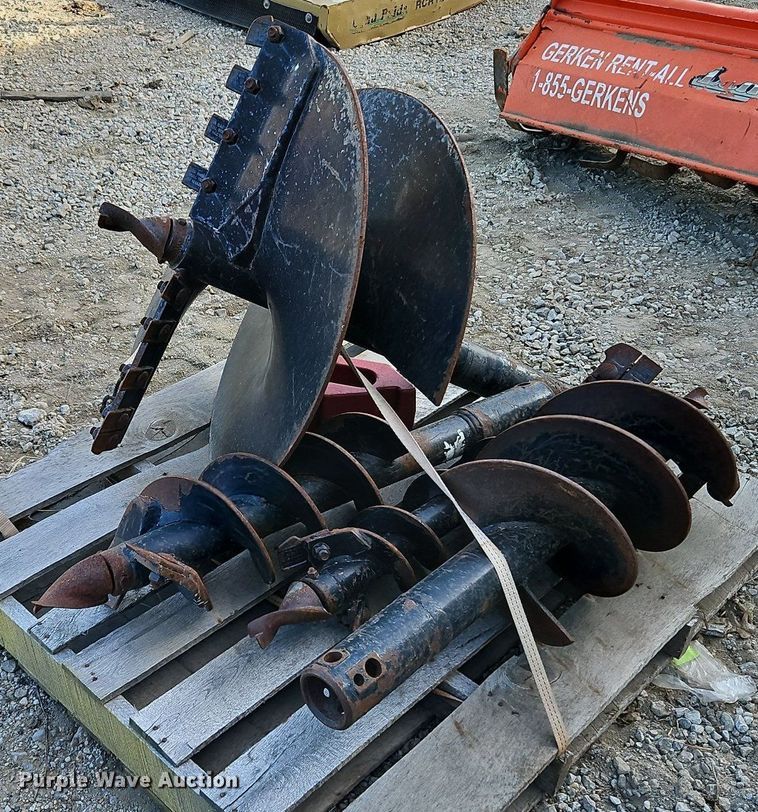 image for item DN7000 (4) 2 3/4" augers bits