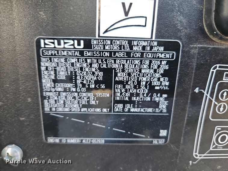 image for item DN7002 2016 Atlas  generator