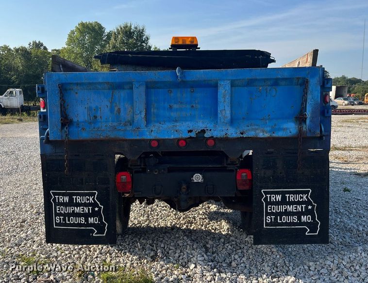 image for item DP2063 1996 GMC 3500HD SL  dump bed pickup truck