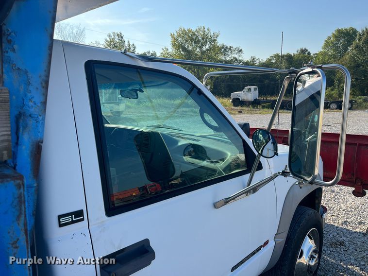 image for item DP2063 1996 GMC 3500HD SL  dump bed pickup truck
