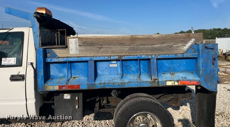 image for item DP2063 1996 GMC 3500HD SL  dump bed pickup truck