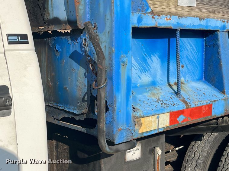 image for item DP2063 1996 GMC 3500HD SL  dump bed pickup truck