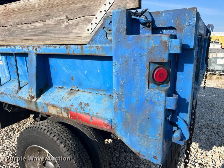 image for item DP2063 1996 GMC 3500HD SL  dump bed pickup truck