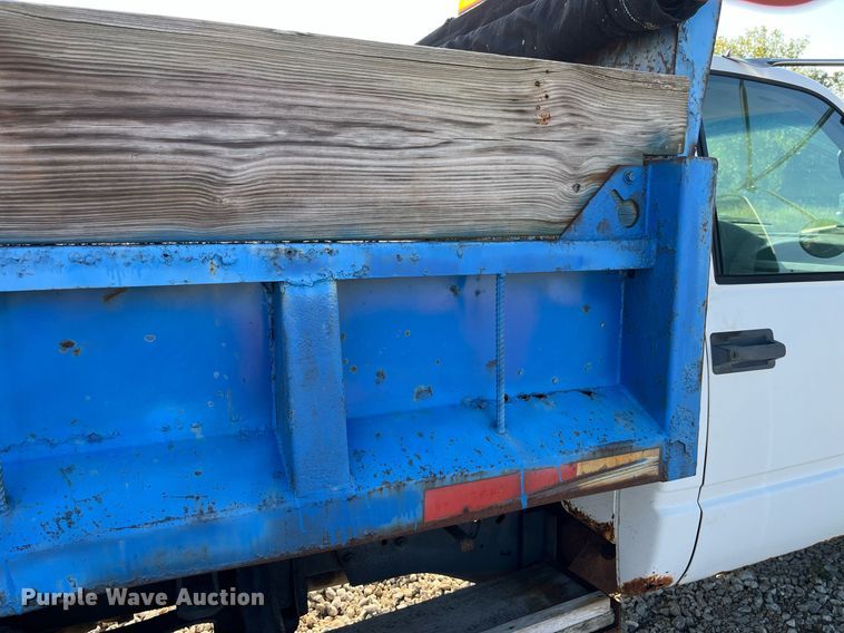 image for item DP2063 1996 GMC 3500HD SL  dump bed pickup truck