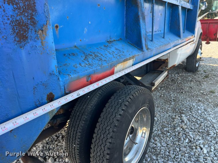 image for item DP2063 1996 GMC 3500HD SL  dump bed pickup truck
